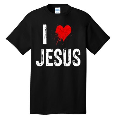 I Love Jesus Tall T-Shirt