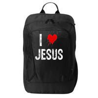 I Love Jesus City Backpack