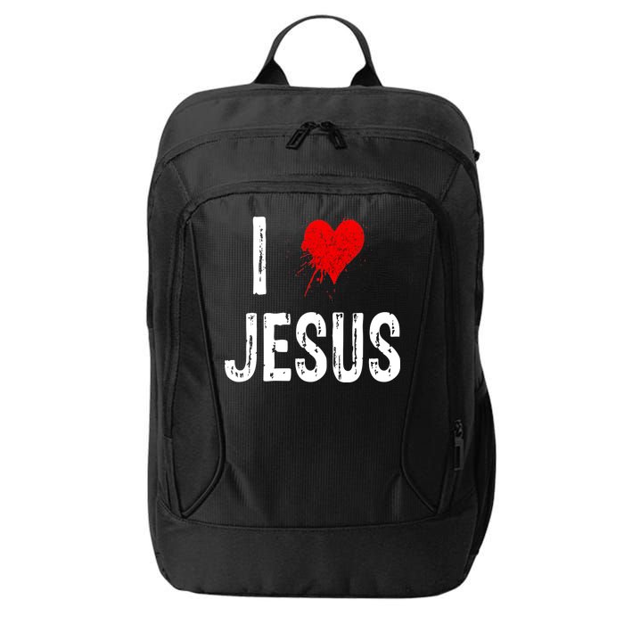 I Love Jesus City Backpack