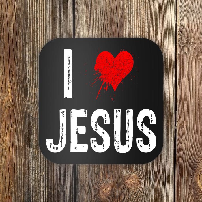 I Love Jesus Coaster