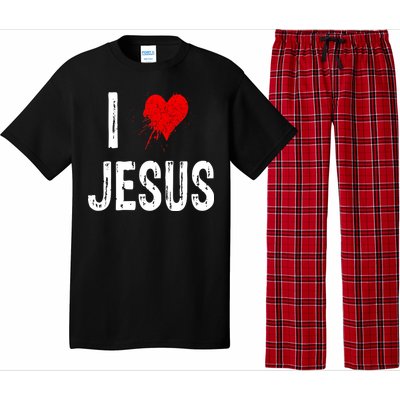 I Love Jesus Pajama Set