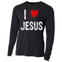 I Love Jesus Cooling Performance Long Sleeve Crew