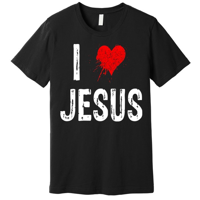 I Love Jesus Premium T-Shirt