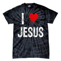 I Love Jesus Tie-Dye T-Shirt