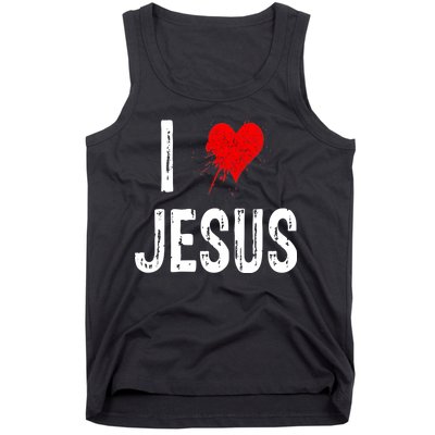 I Love Jesus Tank Top