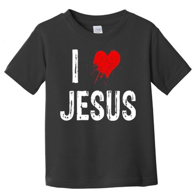 I Love Jesus Toddler T-Shirt