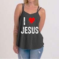 I Love Jesus Women's Strappy Tank