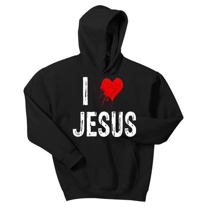 I Love Jesus Kids Hoodie