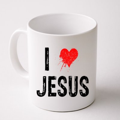 I Love Jesus Coffee Mug