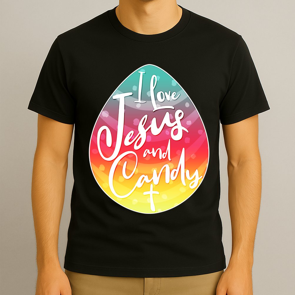 I Love Jesus And Candy T-Shirt