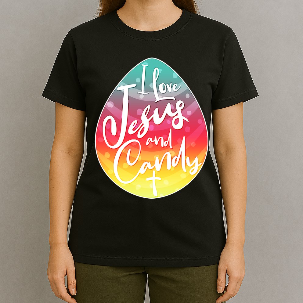 I Love Jesus And Candy T-Shirt