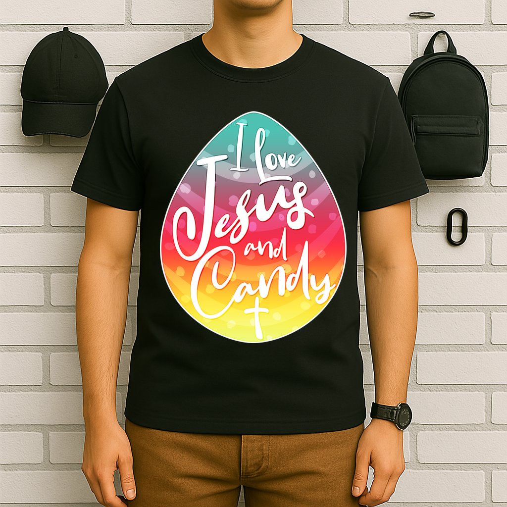 I Love Jesus And Candy T-Shirt