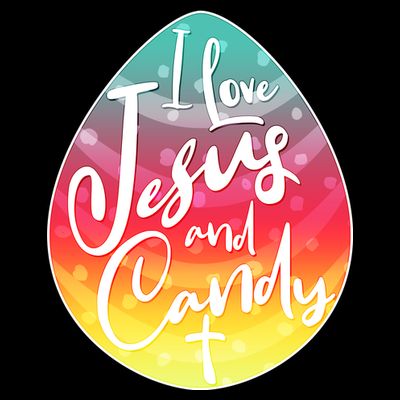 I Love Jesus And Candy T-Shirt