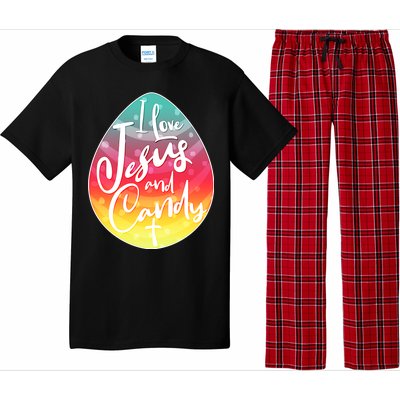 I Love Jesus And Candy Pajama Set