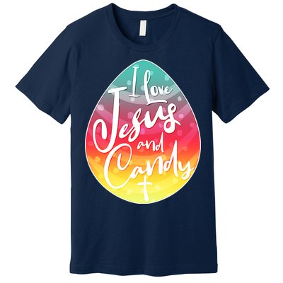 I Love Jesus And Candy Premium T-Shirt