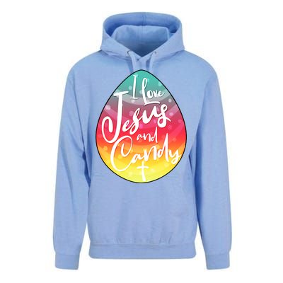 I Love Jesus And Candy Unisex Surf Hoodie