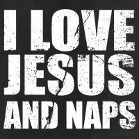I Love Jesus And Naps Adult Drive Performance Visor