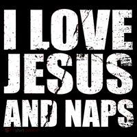 I Love Jesus And Naps 16 in Basic Backpack