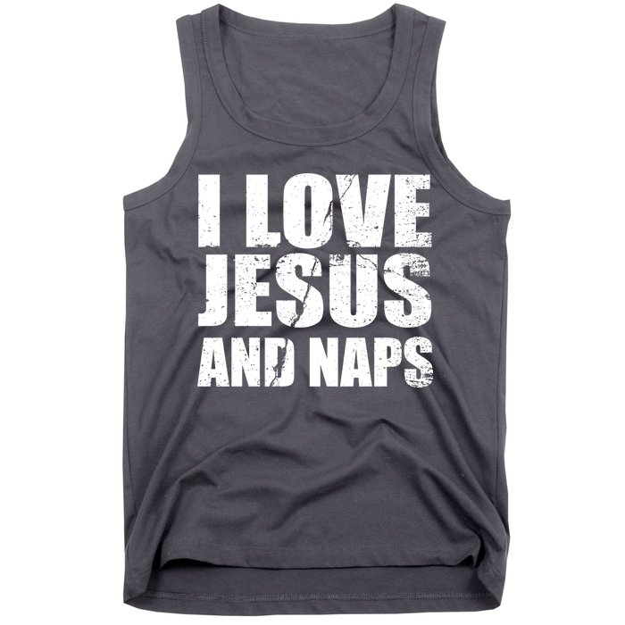 I Love Jesus And Naps Tank Top