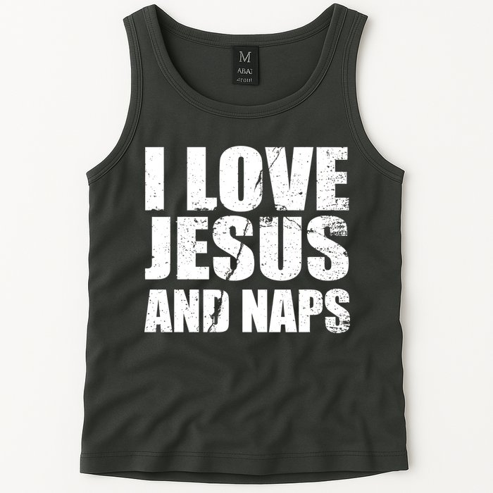 I Love Jesus And Naps Tank Top