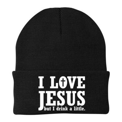 I Love Jesus But I Drink A Little Beanie