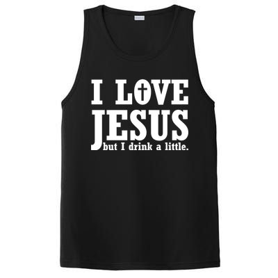 I Love Jesus But I Drink A Little PosiCharge Competitor Tank