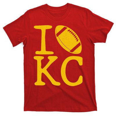 I Love Kansas City Football Fan T-Shirt