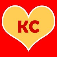 I Love Kansas City KC Football Heart T-Shirt
