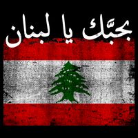 I Love Lebanon Distressed Flag Support Cooling Performance Crew T-Shirt
