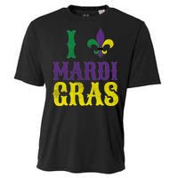 I Love Mardi Gras Cooling Performance Crew T-Shirt