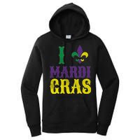 I Love Mardi Gras Women's Pullover Hoodie