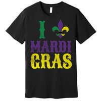 I Love Mardi Gras Premium T-Shirt