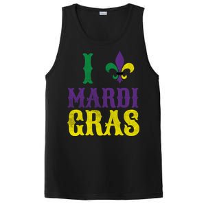 I Love Mardi Gras PosiCharge Competitor Tank