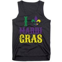 I Love Mardi Gras Tank Top