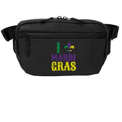 I Love Mardi Gras Crossbody Pack