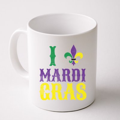 I Love Mardi Gras Coffee Mug