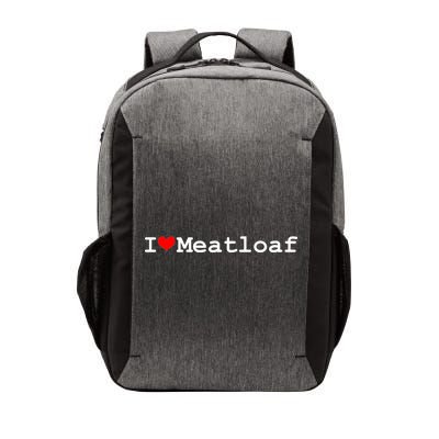 I Love Meatloaf Vector Backpack