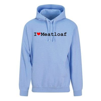 I Love Meatloaf Unisex Surf Hoodie