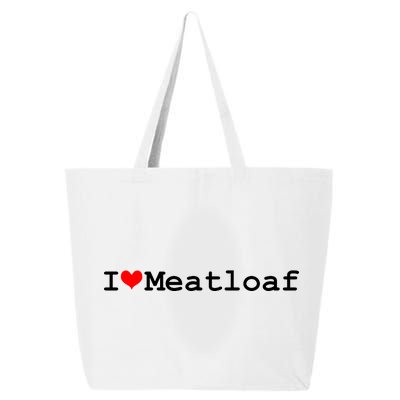 I Love Meatloaf 25L Jumbo Tote