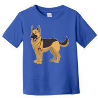 I Love Mom Tattoo German Shepard Toddler T-Shirt