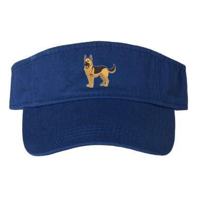 I Love Mom Tattoo German Shepard Visor