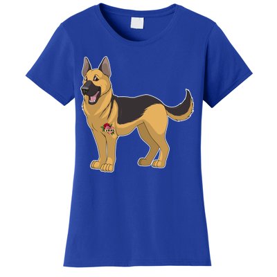 I Love Mom Tattoo German Shepard Women's T-Shirt