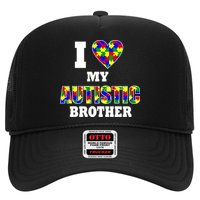 I Love My Autistic Brother Autism Trucker Hat