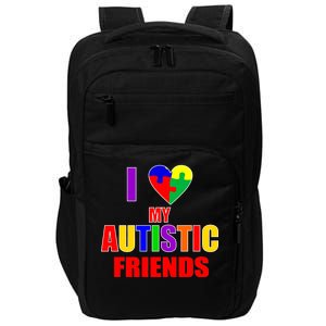 I Love My Autistic Friends Impact Tech Backpack