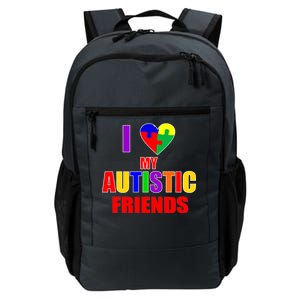 I Love My Autistic Friends Daily Commute Backpack