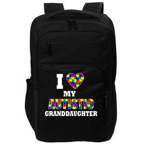 I Love My Autistic Granddaughter Autism Impact Tech Backpack