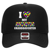 I Love My Autistic Granddaughter Autism Trucker Hat