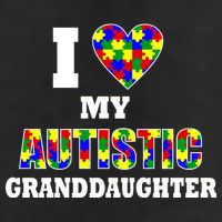 I Love My Autistic Granddaughter Autism Trucker Hat