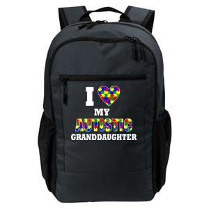 I Love My Autistic Granddaughter Autism Daily Commute Backpack