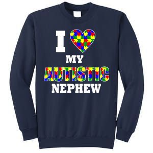 I Love My Autistic Nephew Autism Sweatshirt